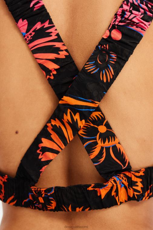 lyhyt trooppinen toppi olkaimet Desigual naiset F4V04792 vaatetus