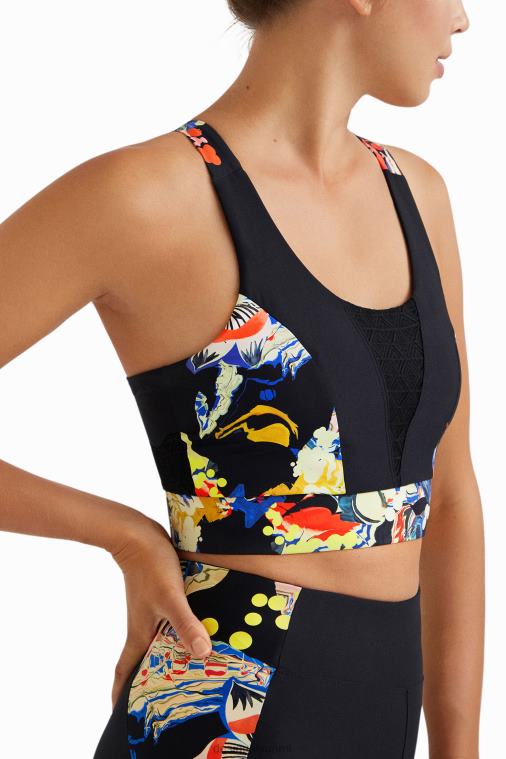 ohut top kukkahihna Desigual naiset F4V04363 vaatetus