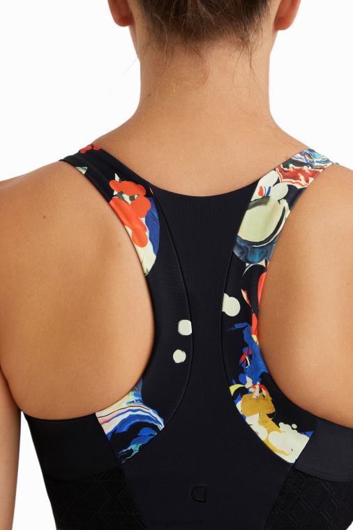 ohut top kukkahihna Desigual naiset F4V04363 vaatetus