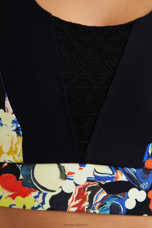ohut top kukkahihna Desigual naiset F4V04363 vaatetus