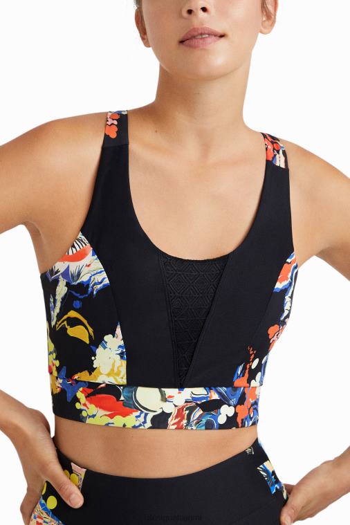 ohut top kukkahihna Desigual naiset F4V04363 vaatetus