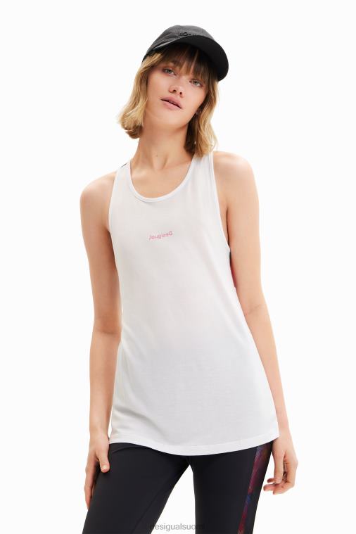 urheilullinen kukka liivi toppi Desigual naiset F4V04435 vaatetus