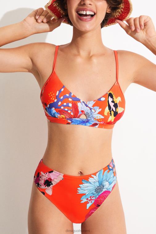 koralli bikinihousut Desigual naiset F4V041121 vaatetus