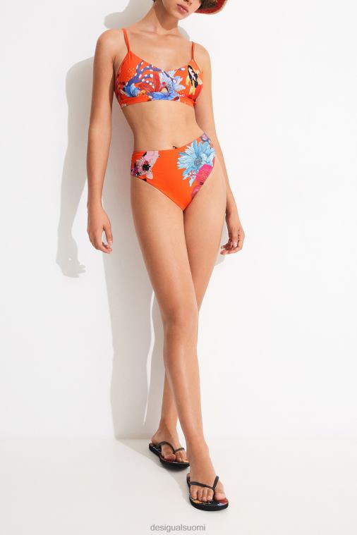 korallikolmio bikinitoppi Desigual naiset F4V041130 vaatetus