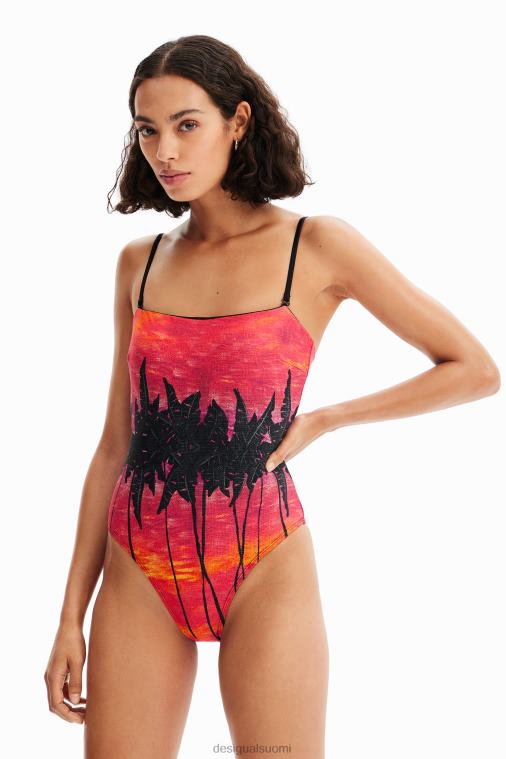 stella jean bandeau uimapuku Desigual naiset F4V04556 vaatetus