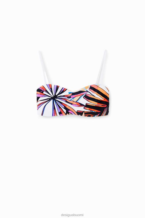 trooppinen bandeau-bikinipaita Desigual naiset F4V04492 vaatetus