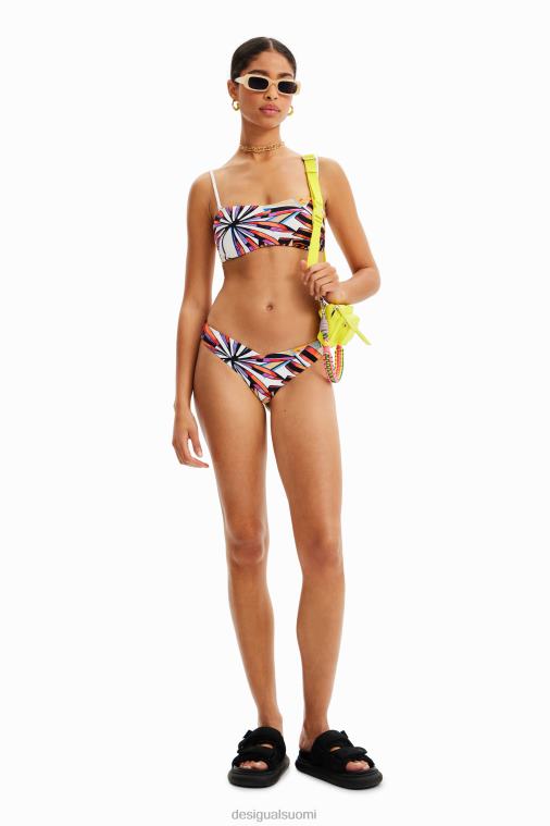 trooppinen bandeau-bikinipaita Desigual naiset F4V04492 vaatetus