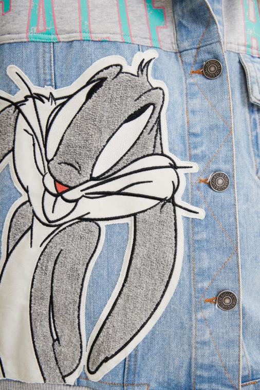 bugs bunny trucker collegepaita Desigual naiset F4V04443 vaatetus
