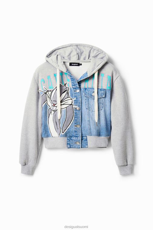 bugs bunny trucker collegepaita Desigual naiset F4V04443 vaatetus