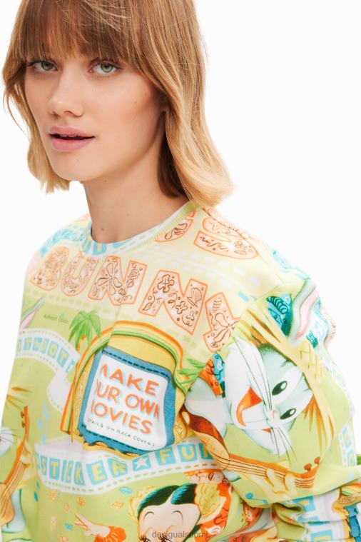 bugs pupu elokuva collegepaita Desigual naiset F4V04612 vaatetus