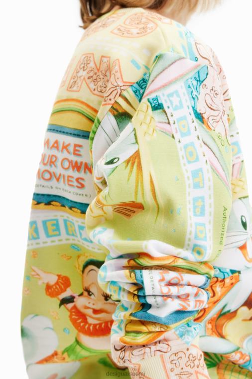 bugs pupu elokuva collegepaita Desigual naiset F4V04612 vaatetus