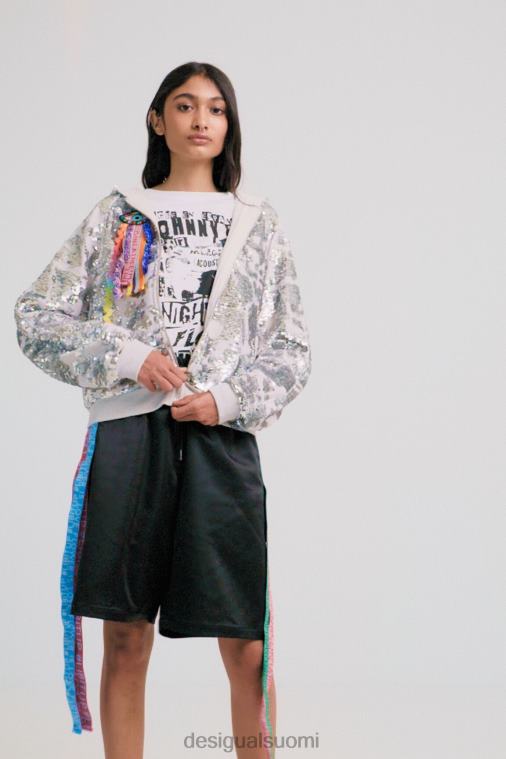 johnson hartig paljetoitu huppari Desigual naiset F4V041098 vaatetus