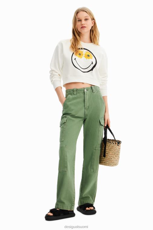 lyhyt hymiöpusero Desigual naiset F4V04525 vaatetus