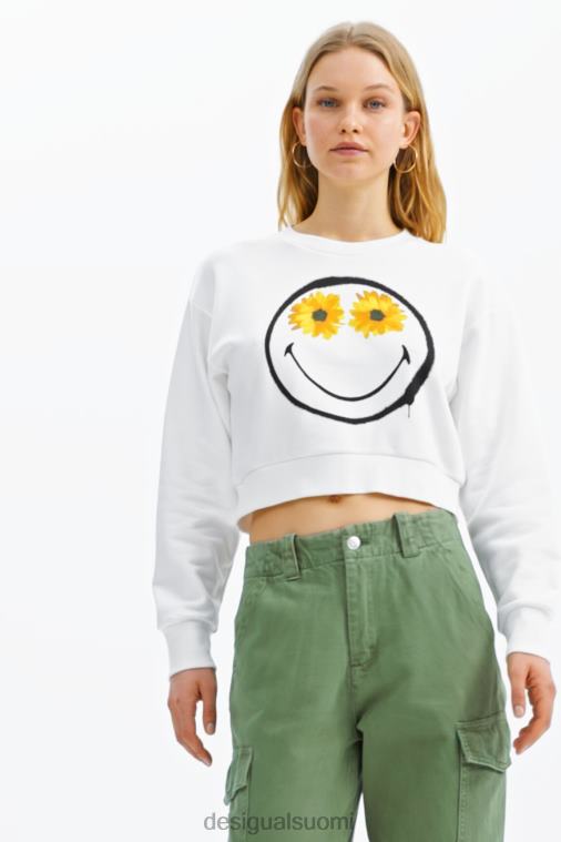 lyhyt hymiöpusero Desigual naiset F4V04525 vaatetus