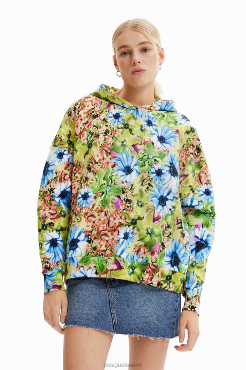 oversize kukkainen collegepaita Desigual naiset F4V04342 vaatetus