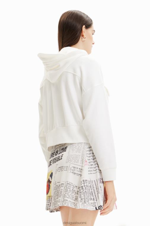 oversize-taskuinen collegepaita Desigual naiset F4V04337 vaatetus