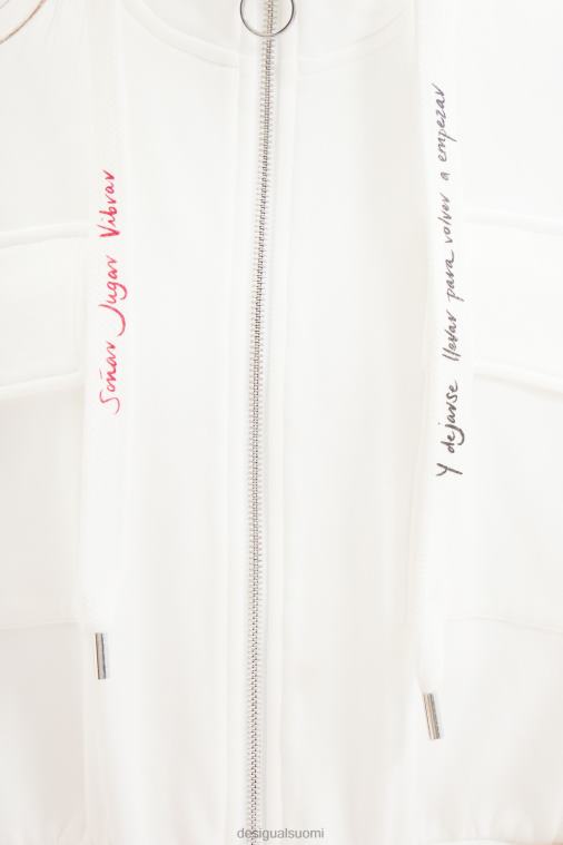 oversize-taskuinen collegepaita Desigual naiset F4V04337 vaatetus