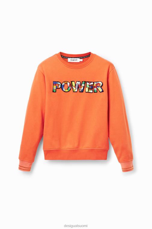 power patch collegepaita Desigual naiset F4V04422 vaatetus