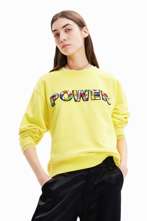 power patch collegepaita Desigual naiset F4V04919 vaatetus