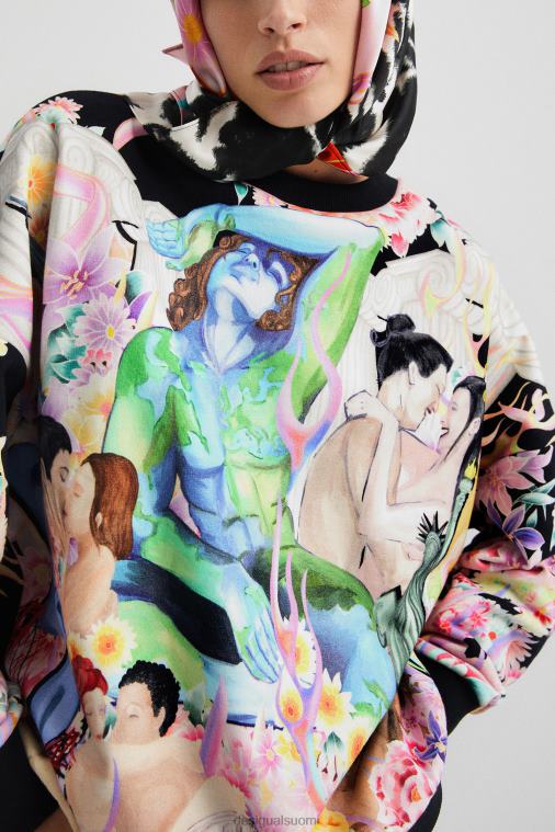 ylisuuri pehmopaita Desigual naiset F4V04461 vaatetus