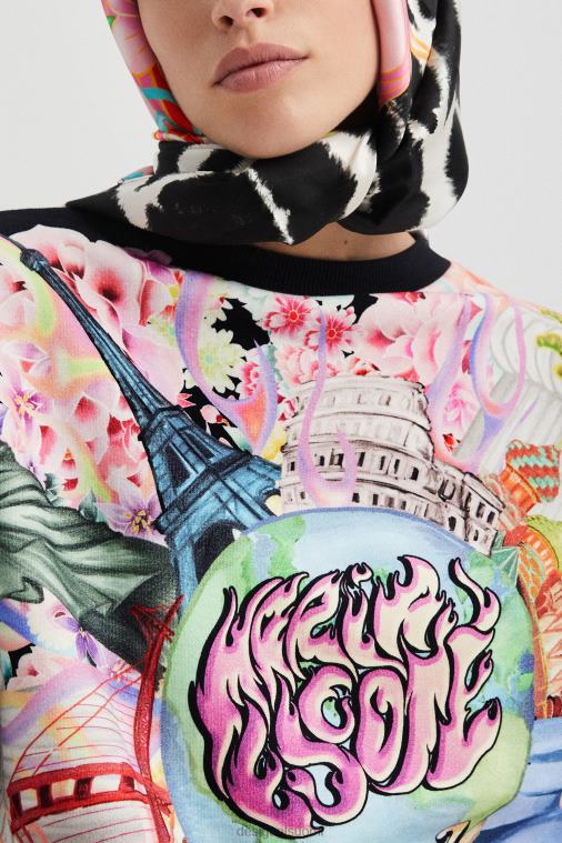 ylisuuri pehmopaita Desigual naiset F4V04461 vaatetus