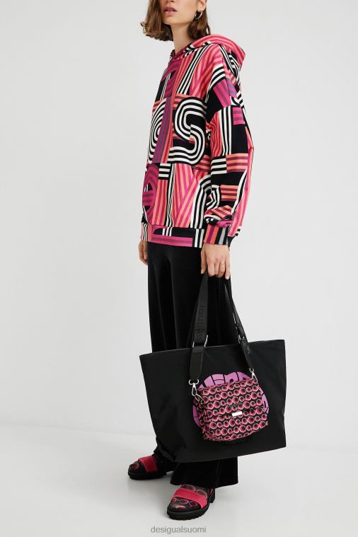 ylisuuri pitkä huppari Desigual naiset F4V041129 vaatetus